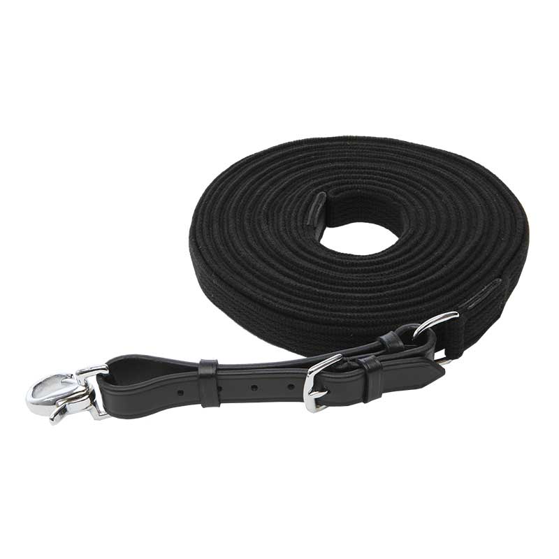 Schwarze Longe mit 9,5 m